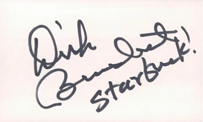 Dirk Benedict autograph