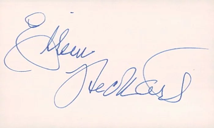 Eileen Heckart autograph