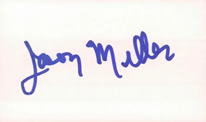 Jason Miller autograph