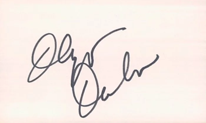 Olympia Dukakis autograph