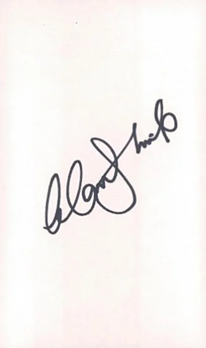Alan Thicke autograph