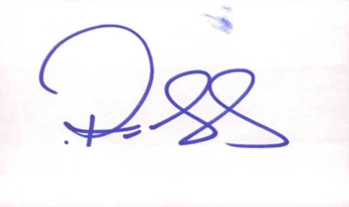 Russell Simmons autograph