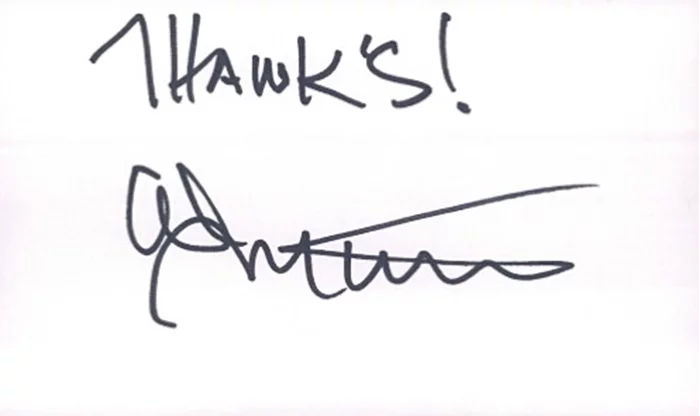 Al Matthews autograph