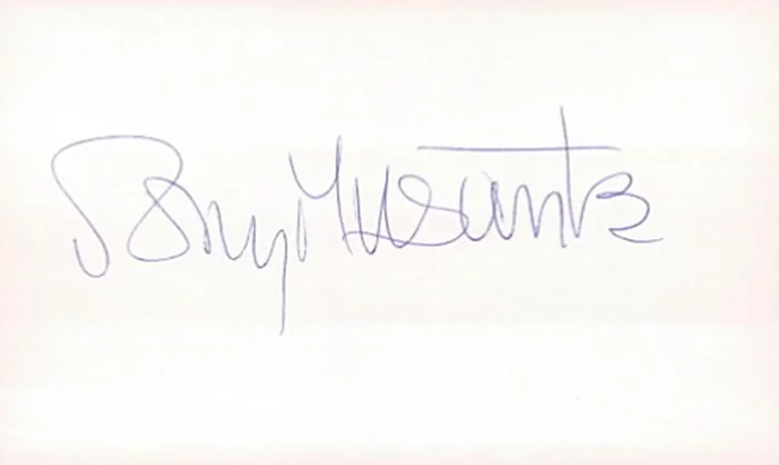 Tony Musante autograph