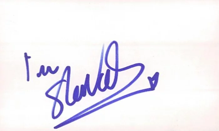 Steve Valentine autograph