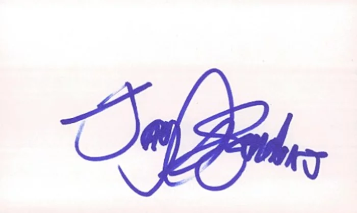 Jay O. Sanders autograph