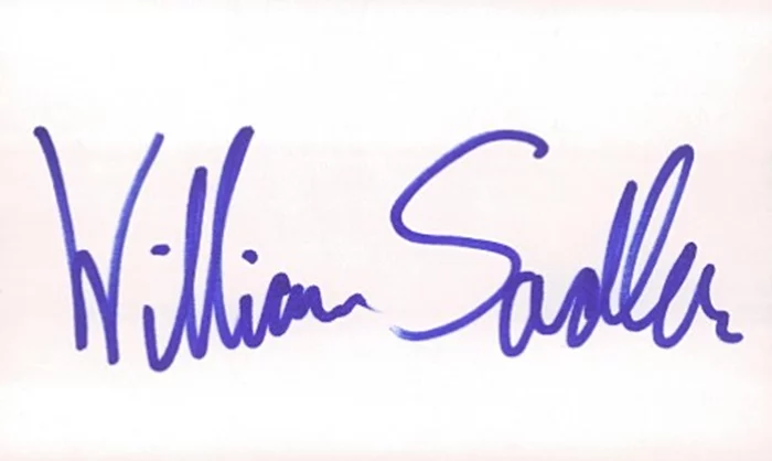William Sadler autograph