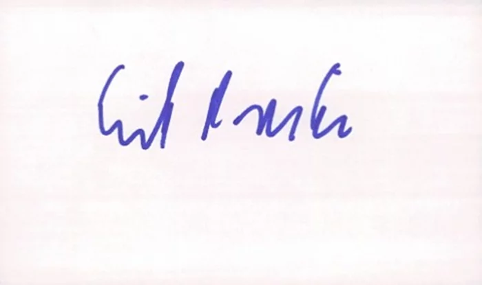 Erik Palladino autograph