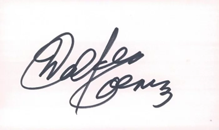 Walter Koenig autograph
