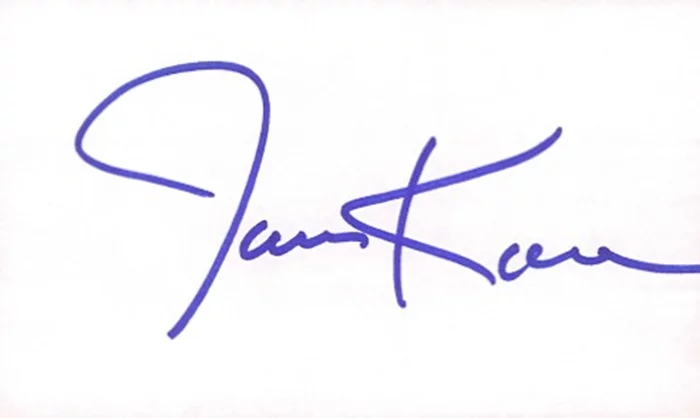 James Karen autograph