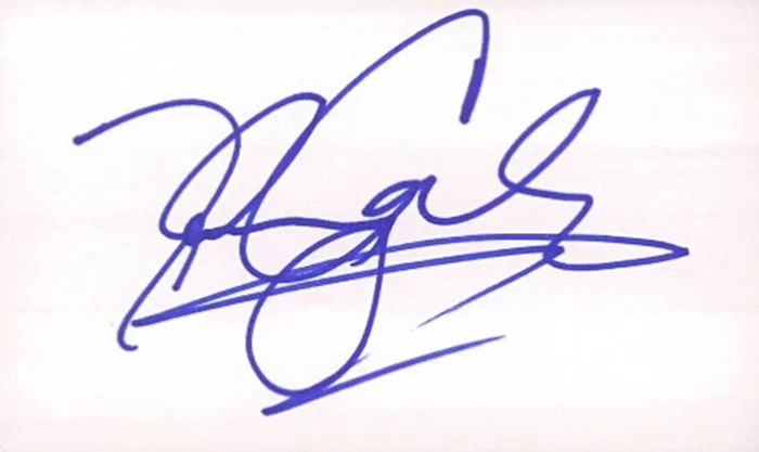 Johnny Galecki autograph