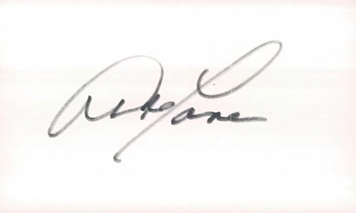 Abbe Lane autograph