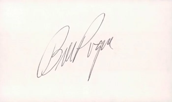 Bill Pogue autograph