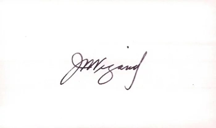 Jeffrey Wigand autograph