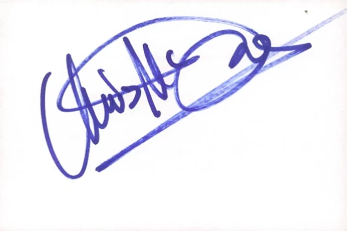 Christopher McDonald autograph