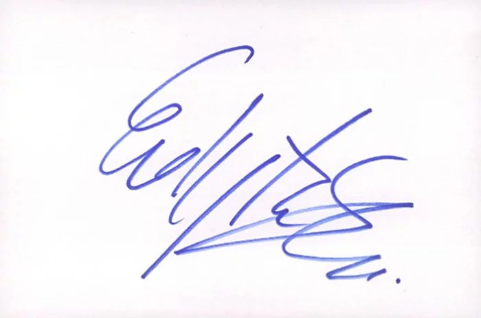 Edyta Sliwinska autograph