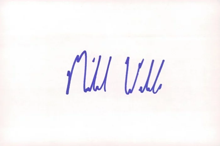 Michael Welch autograph