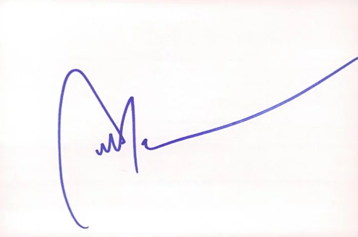 Sinbad autograph