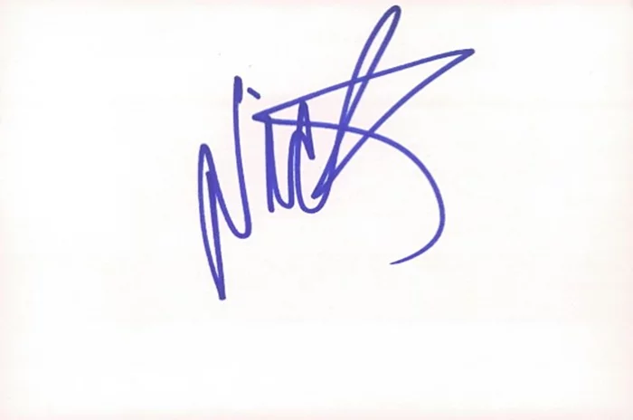 Nick Cannon autograph