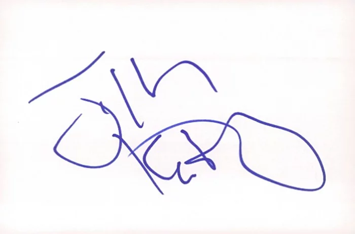 Jeffrey Katzenberg autograph