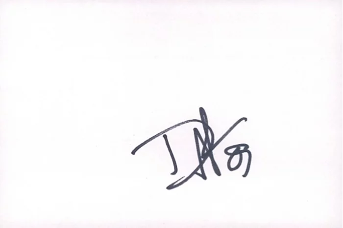 Duff McKagan autograph