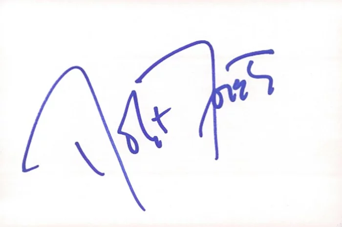 Robert Forster autograph