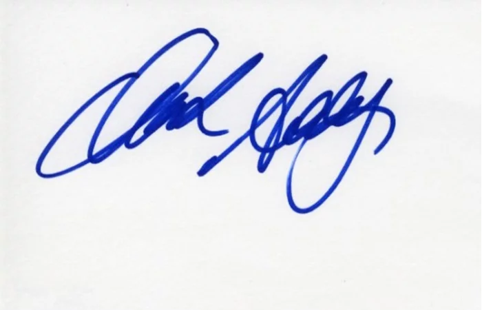 Mark Addy autograph