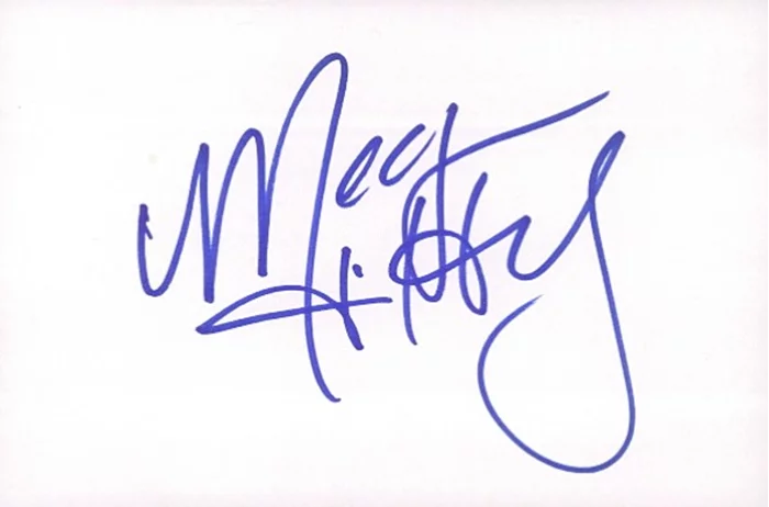 Megan Hilty autograph