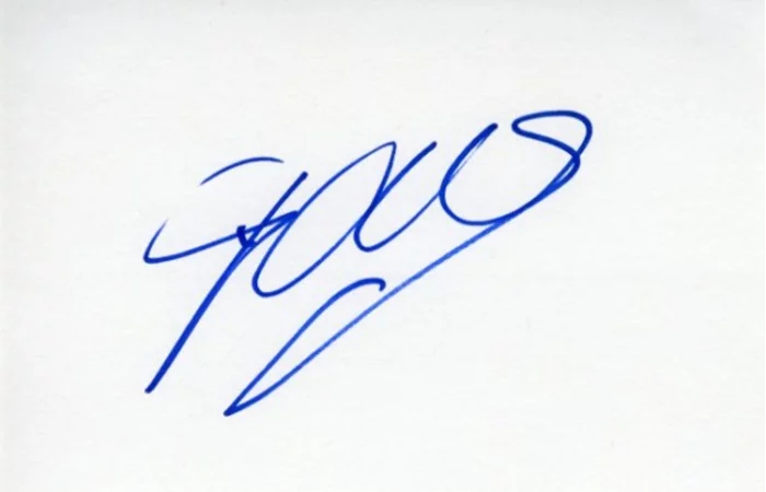 Lance Bass autograph