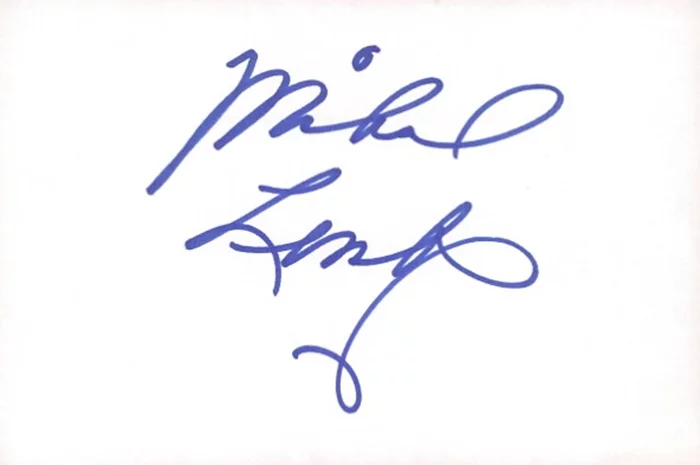 Michael Lembeck autograph