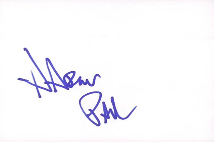 Aaron Paul autograph
