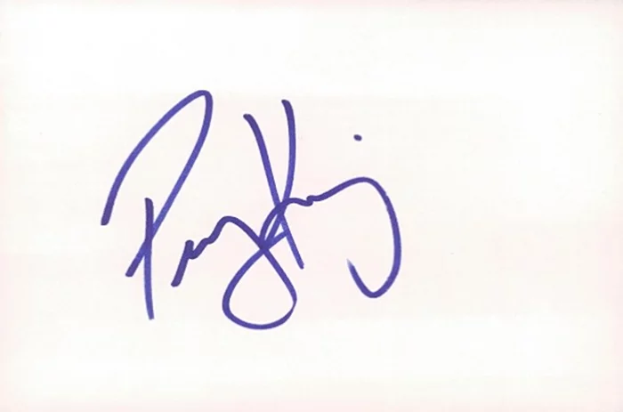 Perry King autograph