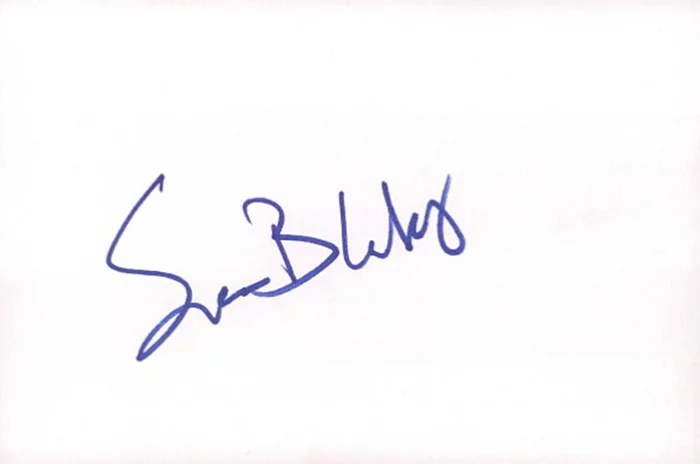 Susan Blakely autograph