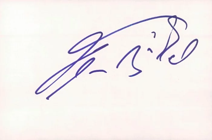 Theodore Bikel autograph