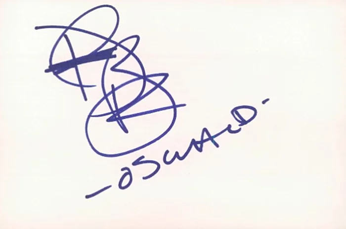 Diedrich Bader autograph