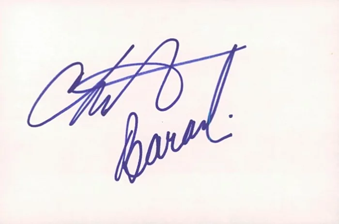 Christine Baranski autograph