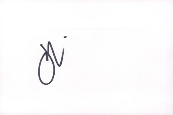 Joel Silver autograph