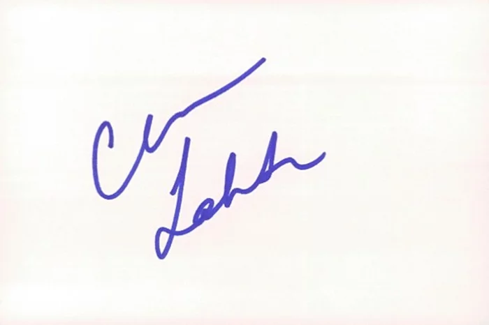 Christine Lahti autograph