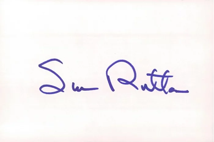 Susan Ruttan autograph