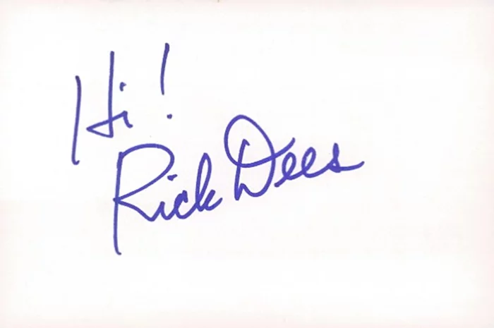 Rick Dees autograph