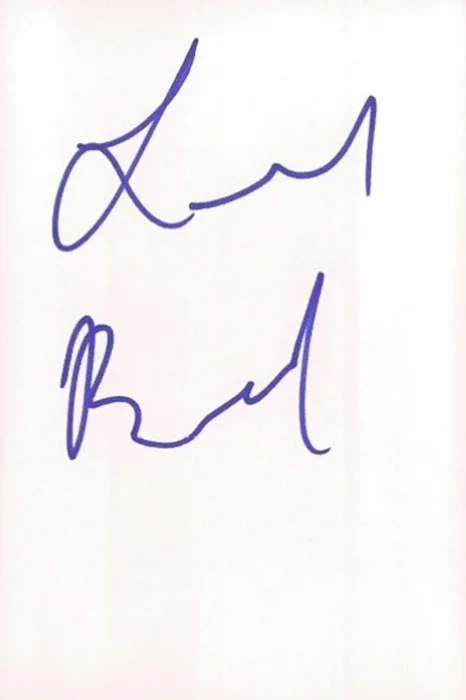 Lourdes Benedicto autograph