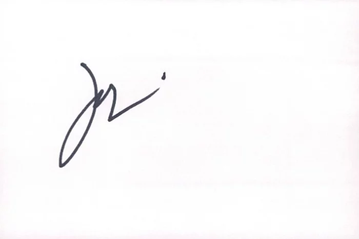 Joel Silver autograph