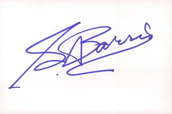 George Barris autograph
