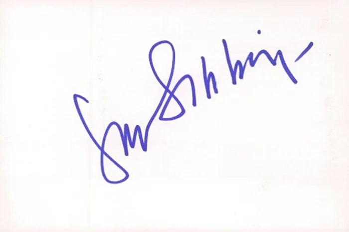 James B. Sikking autograph