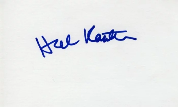 Hal Kanter autograph