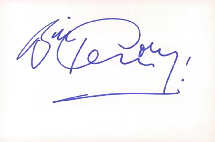 Billy Connolly autograph