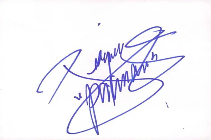 Manny Pacquiao autograph