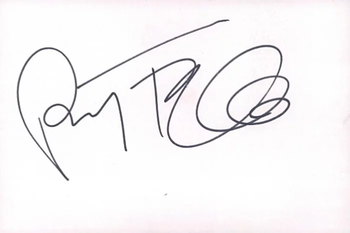 Perry Farrell autograph