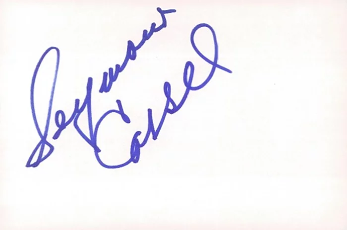 Seymour Cassel autograph