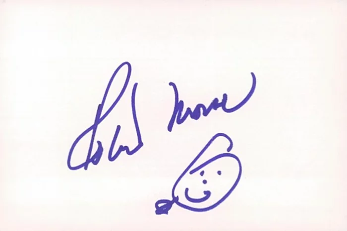 Robert Morse autograph